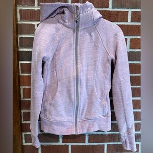 Lululemon Scuba Full-Zip Hoodie size 4 comfy 💕 pink